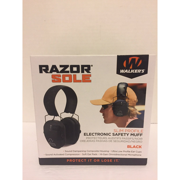 Walkers Headphones Walkers Ear Razor Sole Slim Compact Folding